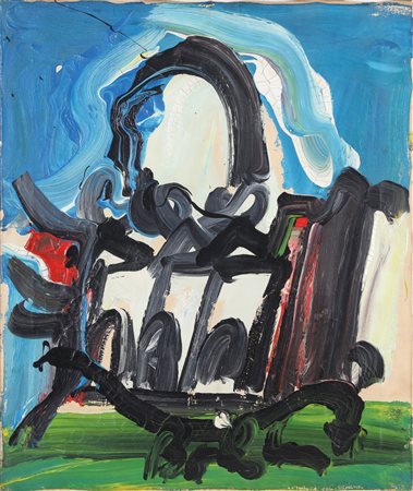 BOLDRINI GUSTAVO (1927 - 1987) Senza titolo. Acrilico su tela. Cm 50,00 x...