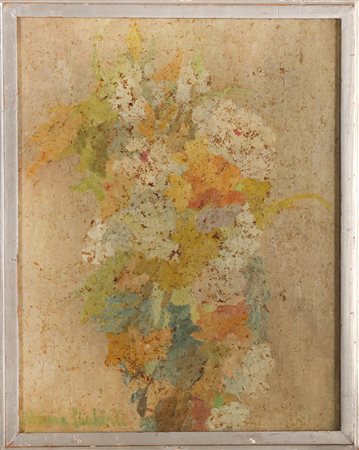 PINCHERLE ADRIANA (1905 - 1996) Senza titolo. Tecnica mista su tela. Cm 47,00...