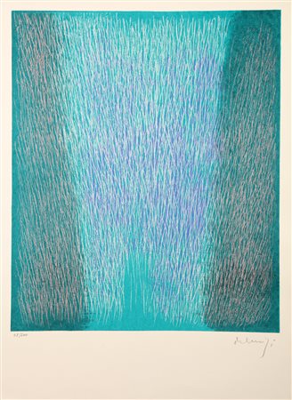 DE LUIGI MARIO (1901 - 1978) Senza titolo. Litografia. Cm 50,00 x 70,00....