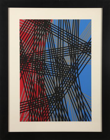 NIGRO MARIO (1917 - 1992) Senza titolo. Litografia. Cm 33,00 x 48,00. 28/100....