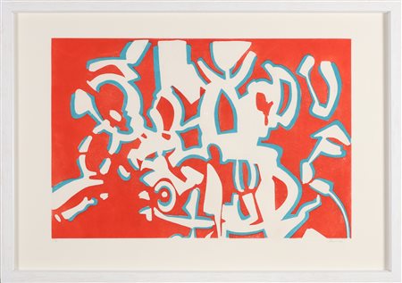 ACCARDI CARLA (1924 - 2014) La ricerca del colore. Serigrafia. Cm 90,00 x...