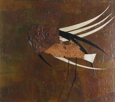 CRIPPA ROBERTO GAETANO (1921 - 1972) Senza titolo. 1970. Tecnica mista su...