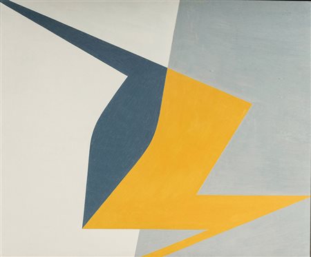 ARTURO BONFANTI 1905 - 1978 M.L. – 477, 1971 Olio su tavola, cm. 60 x 73...