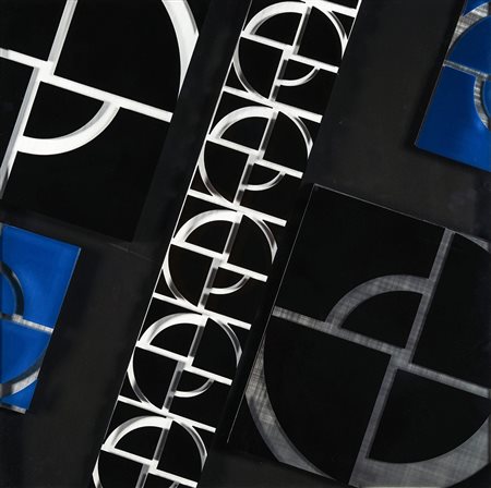 GIOVANNI CAMPUS 1929 Struttura modulare, 1973 Maquette progetto per piano...