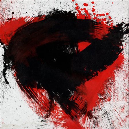 TSAI HSIA LING 1936 Senza titolo, 1958 Olio su tela, cm. 60 x 60 Firmato e...