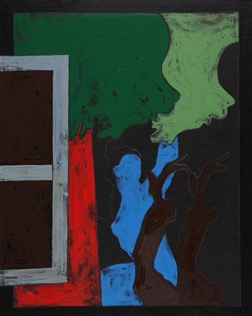 TANO FESTA 1938 - 1988 Particolare dell’Eden (da Michelangelo), 1976 Acrilico...