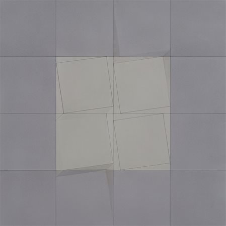 GUIDO ZANOLETTI 1933 - 2014 Senza titolo, 1976 Nitroacrilico su tavola, cm....