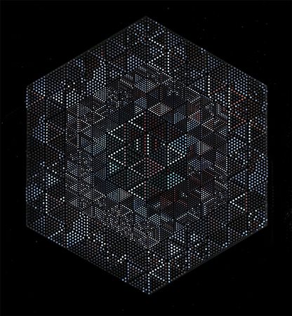 FRANCO COSTALONGA 1933 Gradienti di luminosità, Mokubi, 1994-95 Cilindri in...