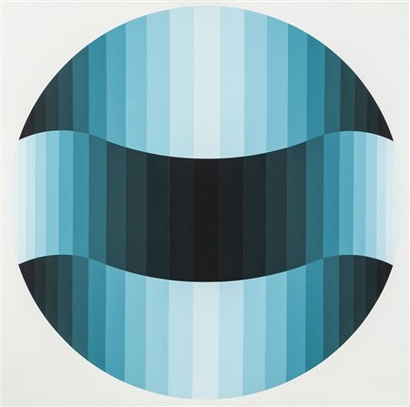 ENRIQUE CAREAGA 1944 - 2014 Sphère/silence AT3, 1974 Olio su tela, cm. 73 x...