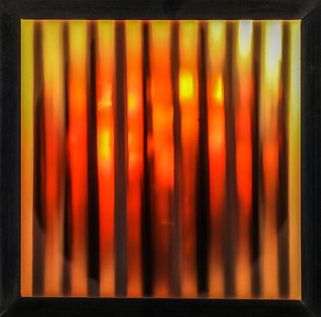 NINO CALOS 1926 - 1990 Mobile-Lumineuse 242/1968 “portafortuna”, 1968 Box,...