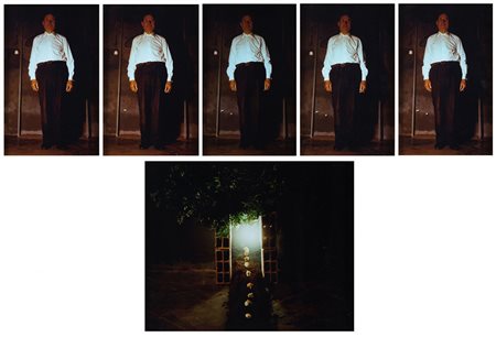 MICHELE ZAZA 1948 Germinazione segreta, 1977 6 fotografie a colori, cm. 40 x...