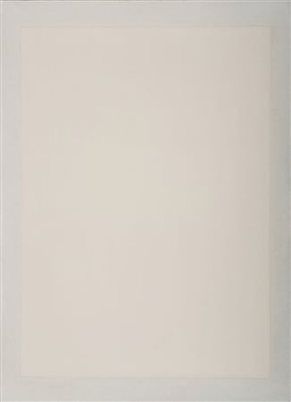 ULRICH ERBEN 1940 Senza titolo, 1971 Olio su tela, cm. 90 x 64,5 Firmato e...