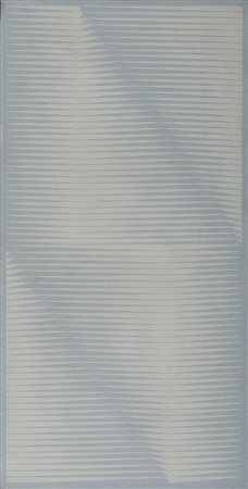 GIANFRANCO ZAPPETTINI 1939 Strutture in EV13, 1972 Acrilico su tela, cm. 80 x...