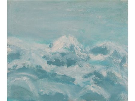 Anonimo (XX secolo), Olio su tela,Senza titolo 50x60 cm