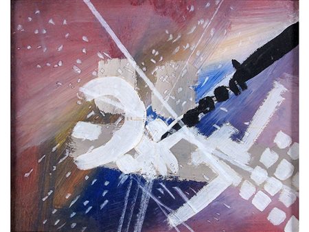 Loris Ferrari (1942), Tempera su carta,Senza titolo 24x30 cm