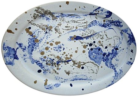 MASSIMO BARZAGLI Firenze 1960 Tentacoli 2001 Smalti su ceramica 35 x 50...