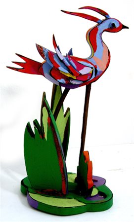 UGO NESPOLO Mosso Santa Maria 1941 La Fenice 1997 Scultura tridimensionale in...