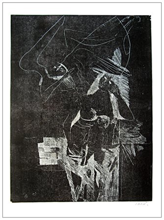 BRUNO SAETTI Bologna 1902 – Bologna 1984 Senza titolo Acquatinta e puntasecca...