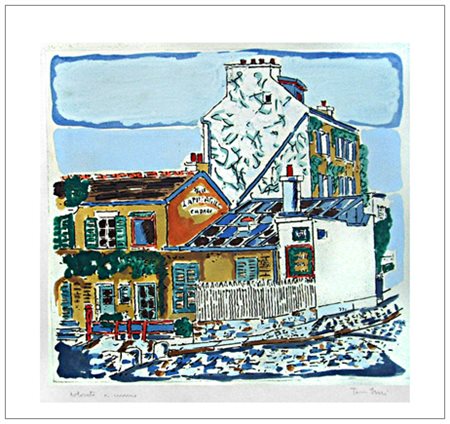 ORFEO TAMBURI Jesi 1910 – Parigi (Francia) 1994 Senza titolo Incisione...