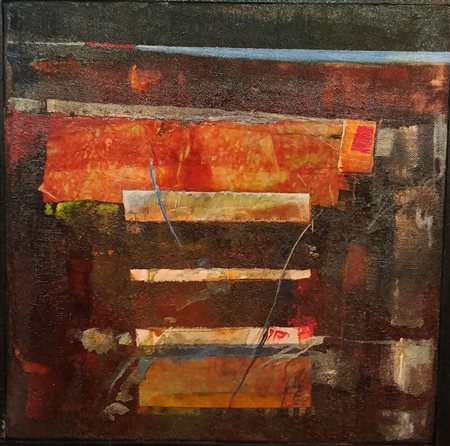 Giuseppe William Vezzoli - Abbaglio 2003 - 50x50 - Acrilico su Tela