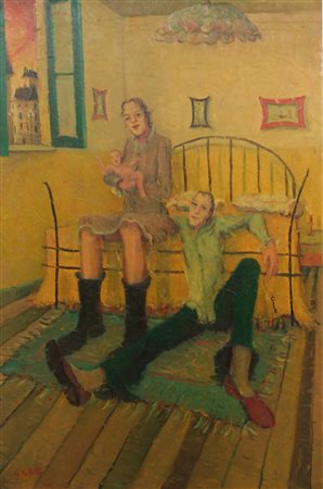 Gianni Valletta - Famiglia - 2004 - 60x90