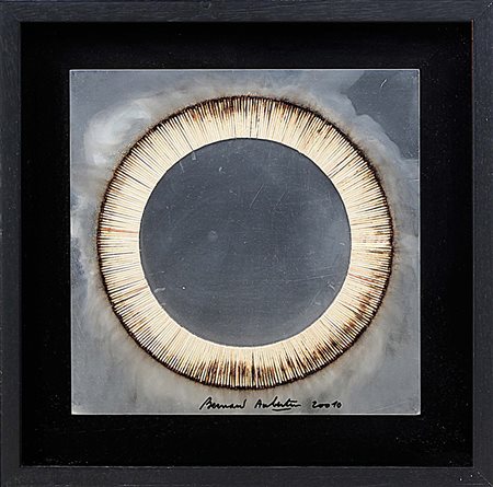 Bernard Aubertin lamiera 40x40 archivio rosemberg