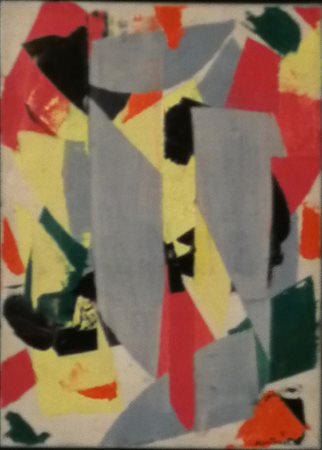 Luigi Montanarini Olio su tela 1962 30x40