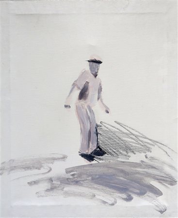 Dario Agrimi 20x30 acrilico su tela autentica dell'artista su foto