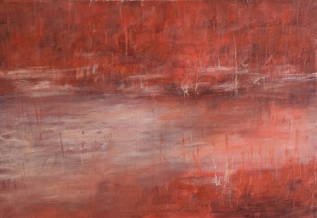 Daniela Lupi Gocce d’acqua allo specchio Acrilico su tela 70 x 100 opera...