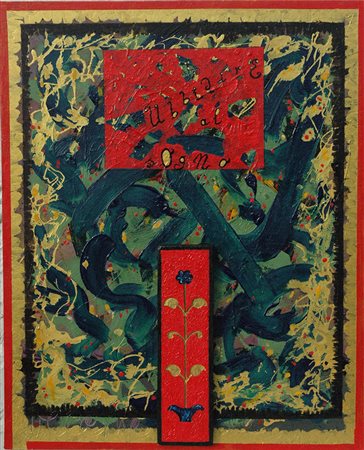 Otello Pagliarani- 67x54 '84-1 Tecnica mista su tavola autentica dell'artista...