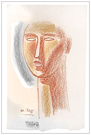 MARIO TOZZI Fossombrone 1895 – St. Jean-du gard 1979 Senza titolo Pastelli...