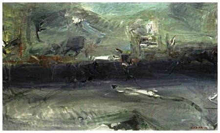 FOLCO CHITI BATELLI Firenze 1932 – Firenze 2011 Senza titolo 1987 Olio su...