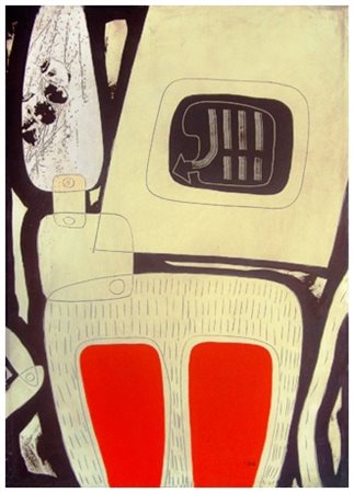 GIULIANO GHELLI Firenze 1944 – San Casciano Val di Pesa 2014 Racconto Olio su...