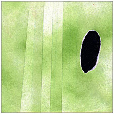 ANTONIO PAOLINO Ferrara 1972 serie “No smog” Carta ripiegata e strappata su...