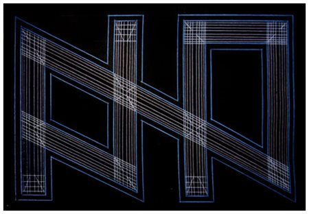 RINO SERNAGLIA Montebelluna 1936 Luce – Ombra 1992 Pastelli su cartoncino 33...