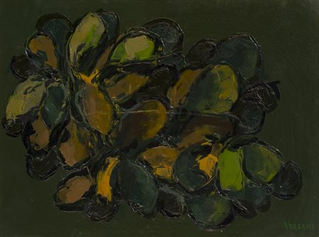 PAOLO VERGANI (1930-2012)Fichi d'IndiaOlio su telacm 60x80Firma al...