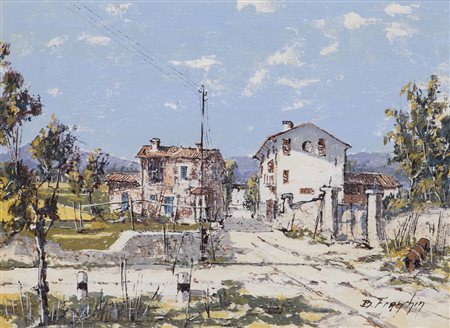 BRUNO FRANCHINSenza TitoloOlio su tavolacm 18x24Firma al fronteTimbro...