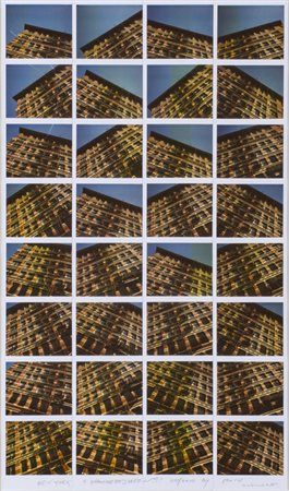 MAURIZIO GALIMBERTI (1956)Orange red green, 2010Mosaico di 32 polaroidcm...