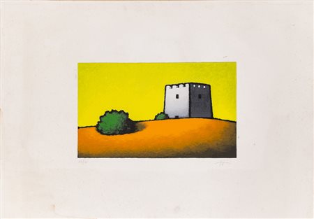 TINO STEFANONI (1937-2017)Senza TitoloSerigrafiacm 69x99Firma e numerazione...