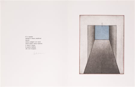 IGINO LEGNAGHI (1936)Senza TitoloCartella contenente un foglio con una poesia...