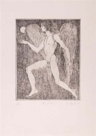 AUTORI VARIFigure di stileCartella contenente 5 incisioni di Alberto Abate,...