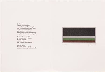 CARLO CIUSSI (1930-2012)Simmetrie, 1979Cofanetto contenente 6 fogli con 6...