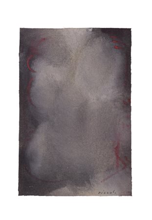 SERGIO PICCOLI (1946)Senza TitoloTecnica mista su tela non intelaiata...