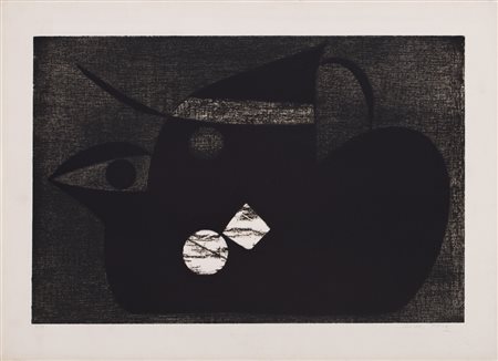 ENRICO DELLA TORRE (1931)Senza TitoloLitografiacm 50x70Firma e numerazione...