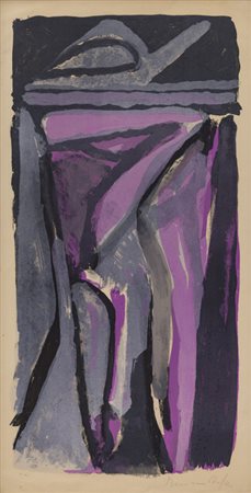 BRAM VELDE VAN (1895-1981)Senza TitoloLitografiacm 76x40Firma e numerazione...