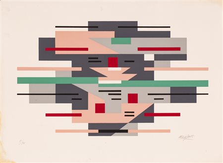 ALDO GALLI (1906-1981)Senza TitoloLitografiacm 50x70Firma e numerazione...