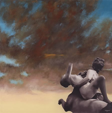 IMPERO NIGIANI (1937)Senza TitoloOlio su telacm 50x50Firma al fronteTimbri...