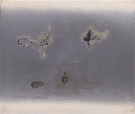 CESARE GHISELLI (1939)Senza Titolo, 1974Tecnica mista e applicazioni su...