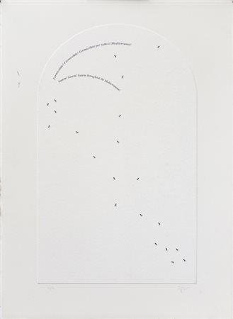 EMILIO ISGRÒ (1937)Formicolate! Formicolate! Formicolate per tutto il...