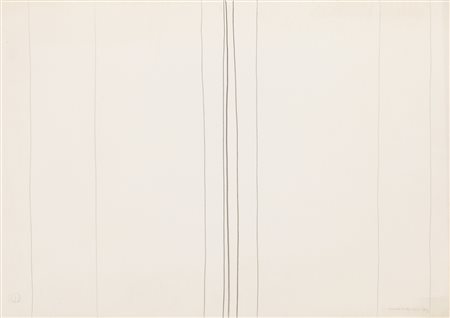 MARCELLO CAMORANI (1940)Senza Titolo, 1973Matite su cartoncinocm 45x50Firma e...